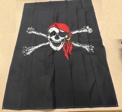 Pirate Crossbones House Flag