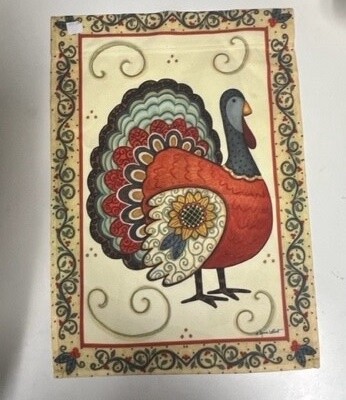 Turkey Garden Flag