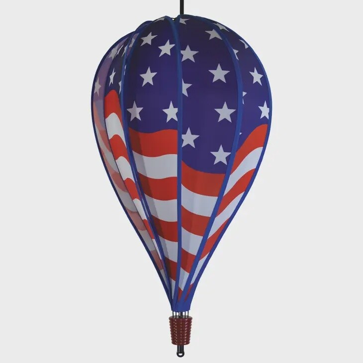 USA Flag 10-Panel Hot Air Balloon