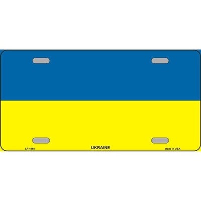 Ukraine License Plate