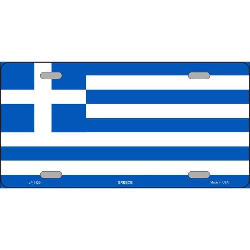 Greece License Plate