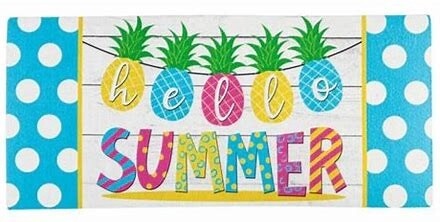 Hello Summer Pineapple Sassafras Switch Mat