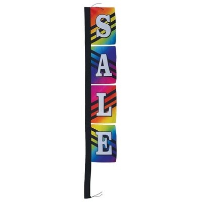 Sale Rainbow 4 Section Banner
