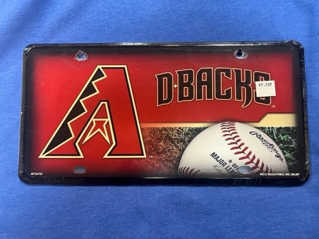 Arizona Diamondbacks License Pate