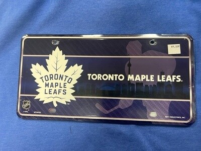 Toronto Maple Leafs License Plate