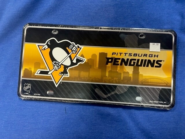 Pittsburgh Penguins License Plate