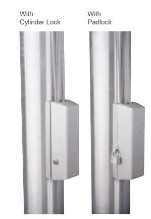 Cleat Cover Cylinder Lock