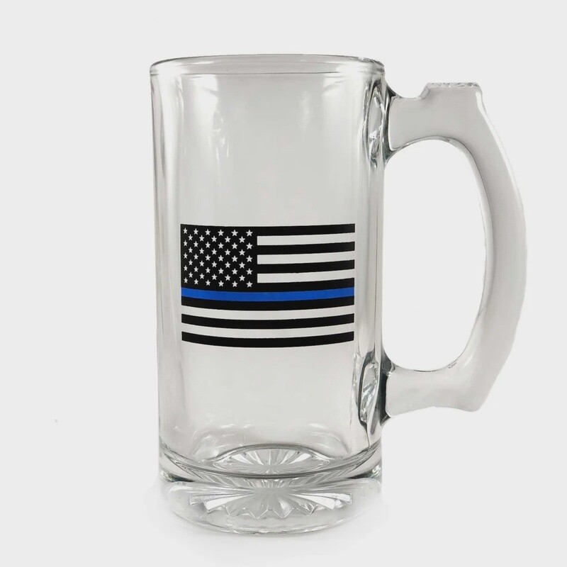 Thin Blue Line Beer Mug