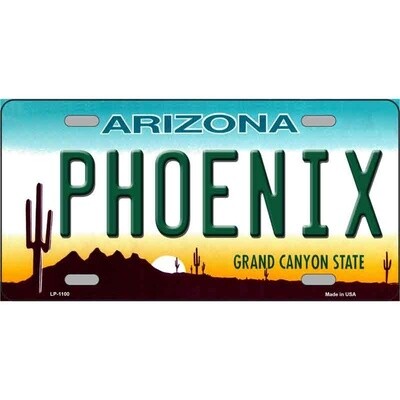 Phoenix License Plate