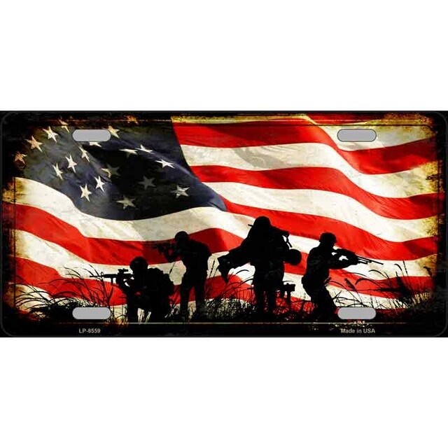 Freedom Fighters License Plate