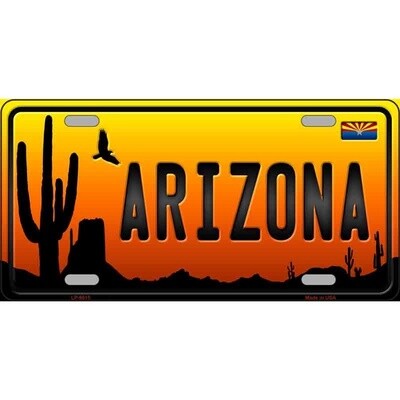 Arizona Scenic License Plate