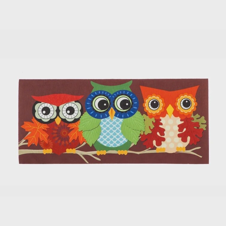 Autumn Owls Sassafras Switch Mat