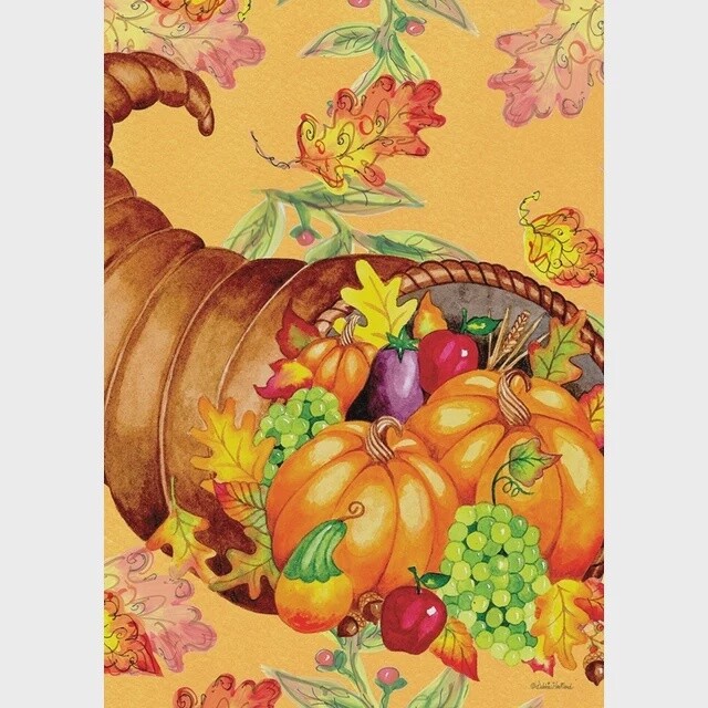 Call of Autumn Garden Flag