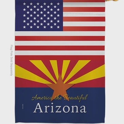 US Arizona Americana Garden Flag