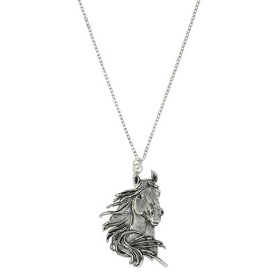 Necklace NC Majestic Beauty Silver/Blk Antq