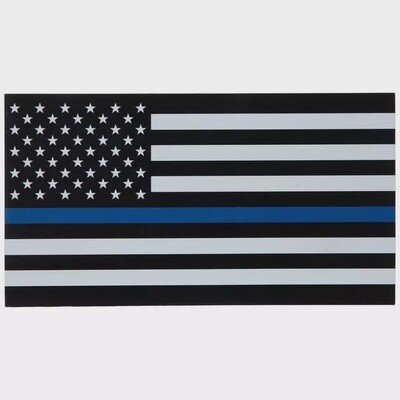 Thin Blue line US Decal