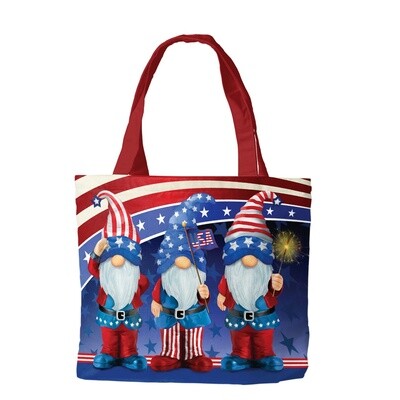 Patriotic Gnomes Tote Bag