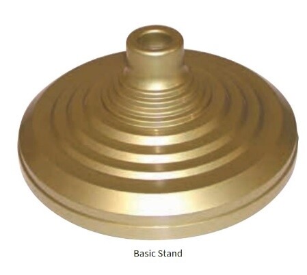 Basic Floor Stand, Colour: Gold