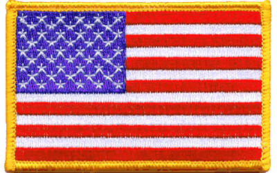 Flag-It Iron On  Patch