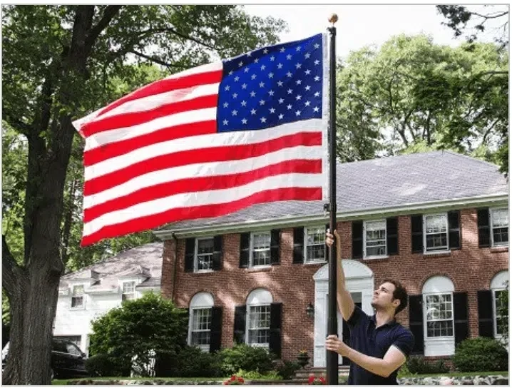 Titan Telescoping Flagpoles Made In The USA Titan telescoping flagpoles made in the usa