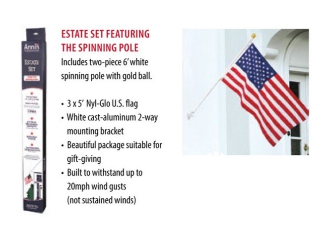 Estate Set Featuring the  Free Spin House Pole