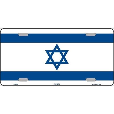 Israel License Plate