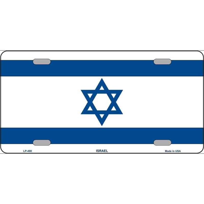 Israel License Plate