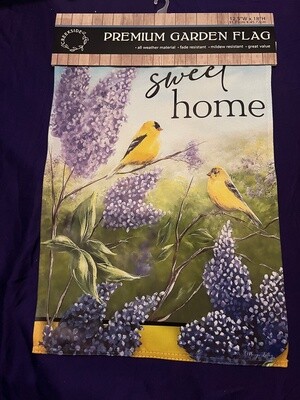 Home Sweet Home Birds Garden Flag