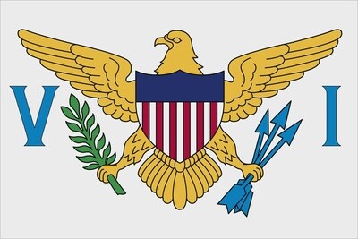 Virgin Islands US Nylon Flag
