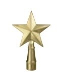 Metal Texas Star with Ferrule Gold
