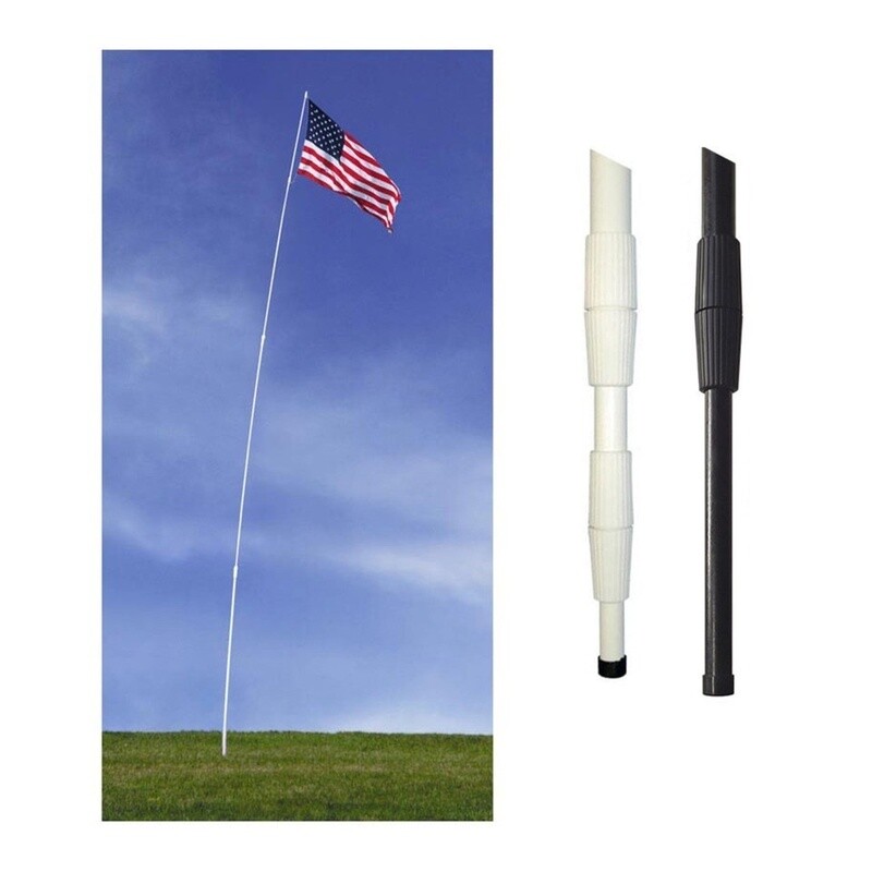 Superflex Fiberglass Telescoping Flagpole
