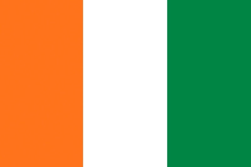 Ivory Coast Country Flag