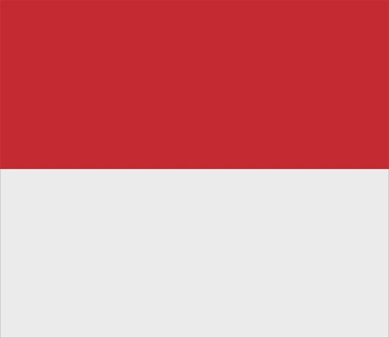 Monaco Nylon Flag, Size: 2'x3'