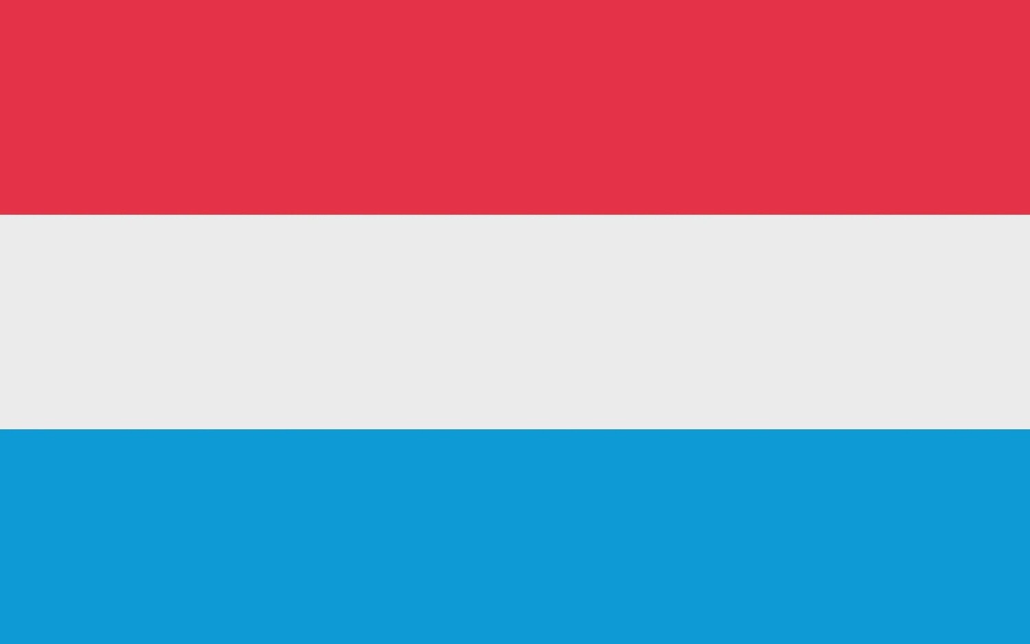 Luxembourg Nylon Flag, Size: 2'x3'