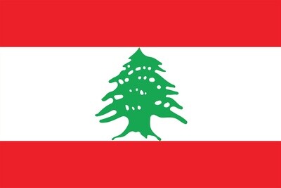 Lebanon Nylon Flag
