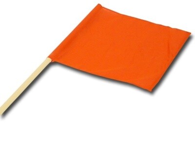Orange Warning Flag