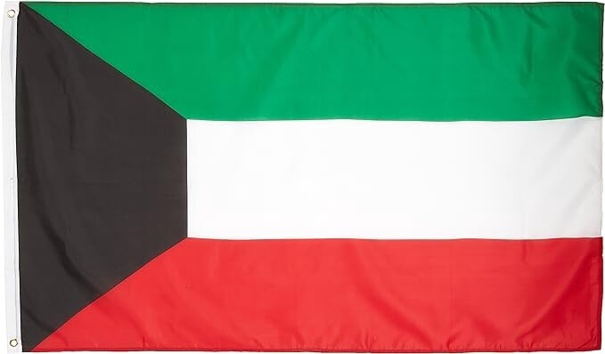 Kuwait Nylon Flag