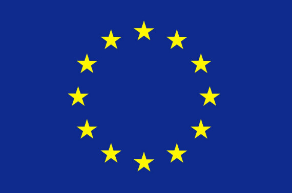 European Union Nylon Flag, Size: 2'x3'