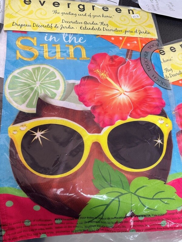 Fun Sun Garden Flag