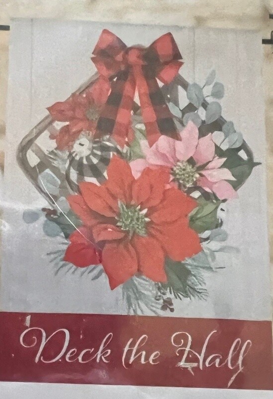 Deck the Halls Garden Flag