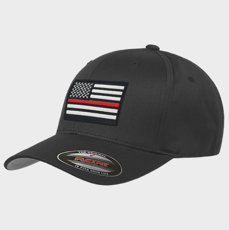 Thin Red Line Flag Hat Flexfit