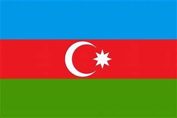 Azerbaijan Nylon Flag