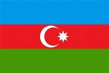 Azerbaijan Nylon Flag