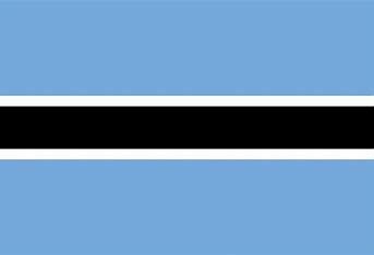 Botswana Nylon Flag