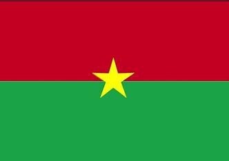 Burkina Faso Nylon Flag