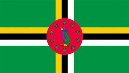 Dominica Nylon Flag, Size: 2'x3'