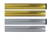 Aluminum Marching Band Parade Poles, Colour: Gold, Size: 1"