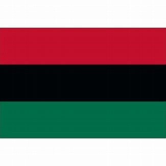 Afro American Nylon Flag