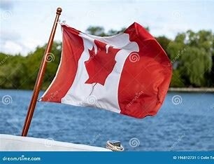 Canada Boat Flag