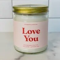 Love You Candle